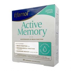 Эфамол Брейн Мемори Актив / Efamol Brain Active Memory капсулы №30 в Хабаровске и области фото