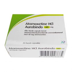 Атомоксетин HCL 40 мг Европа :: Аналог Когниттера :: Aurobindo капс. №30 в Хабаровске и области фото