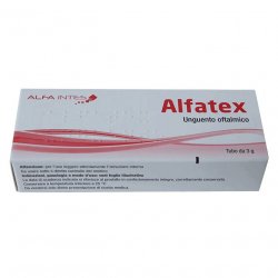 Альфатекс (Эубетал Антибиотико) глазная мазь 3г в Хабаровске и области фото